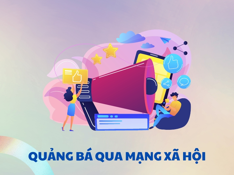 Quảng bá thông qua mạng xã hội hiệu quả có thể tăng điểm Domain Authority.