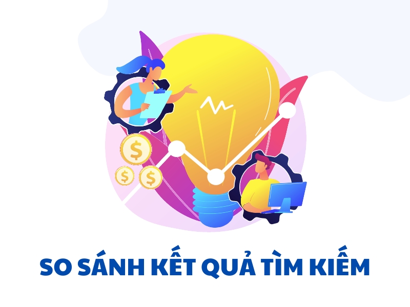 Google Xu hướng cung cấp tính năng so sánh kết quả tìm kiếm giữa các từ khóa.