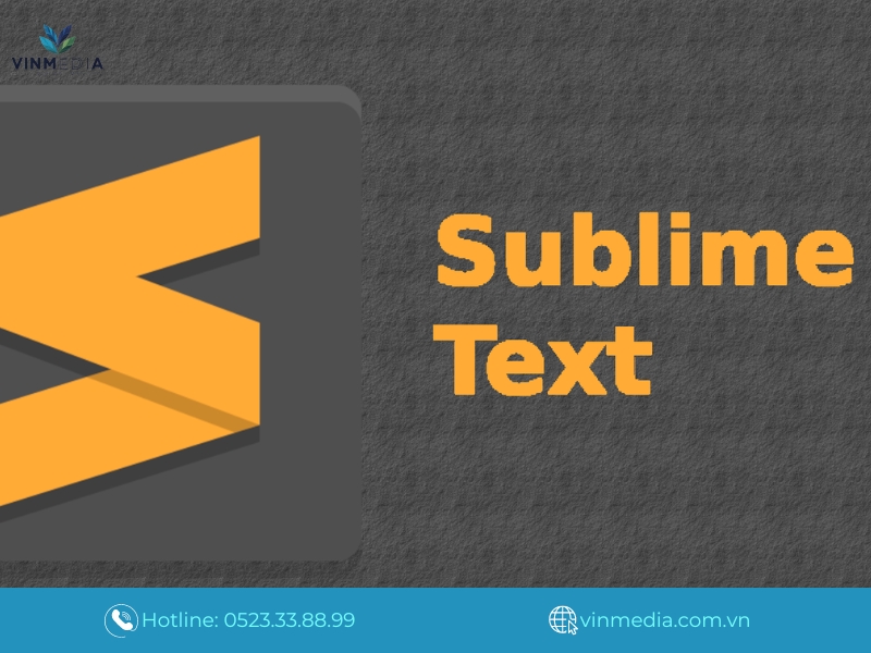 Phần mềm lập trình Sublime text