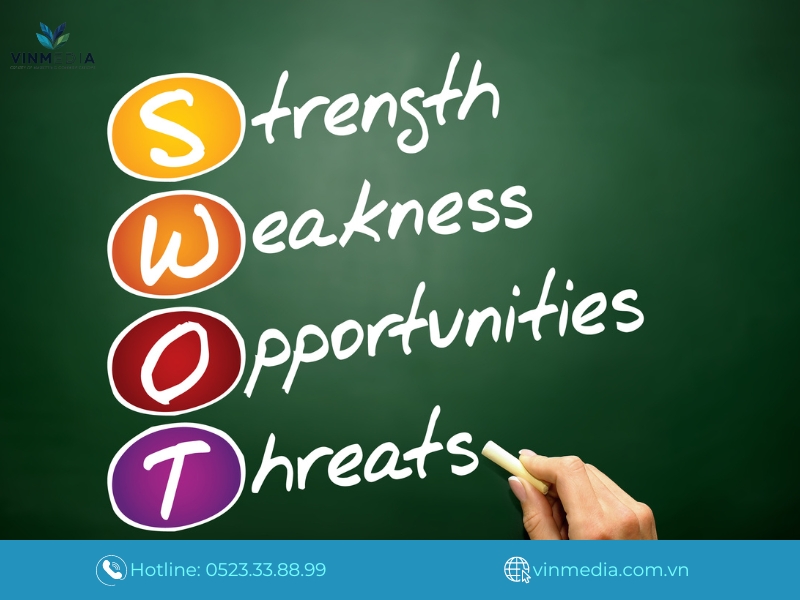 Ứng dụng mô hình SWOT