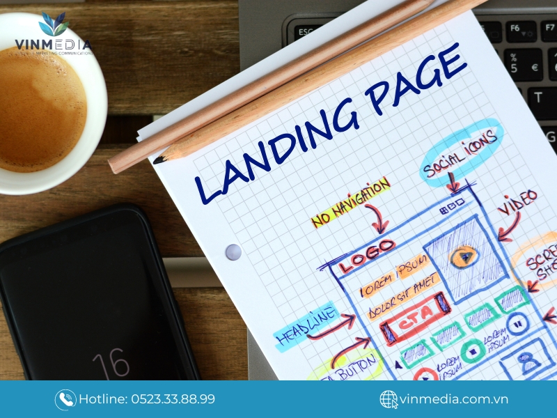 Landing Page chỉn chu và đầy đủ thông tin