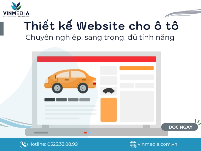 Thiết kế website ô tô